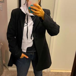 Vintage Armani Collezioni Virgin Wool Long Blazer